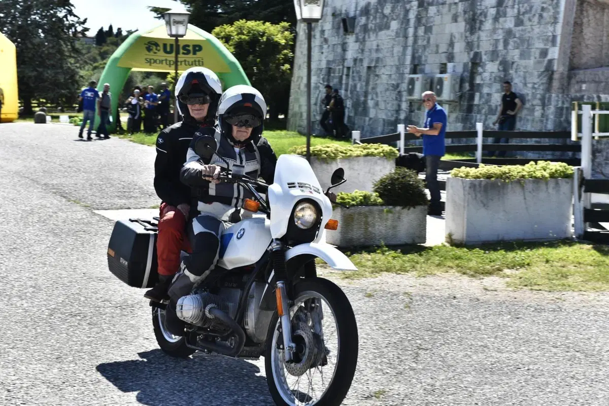 Debutto in moto a 13 anni con l'Africa Twin al Lessinia by Night (8)