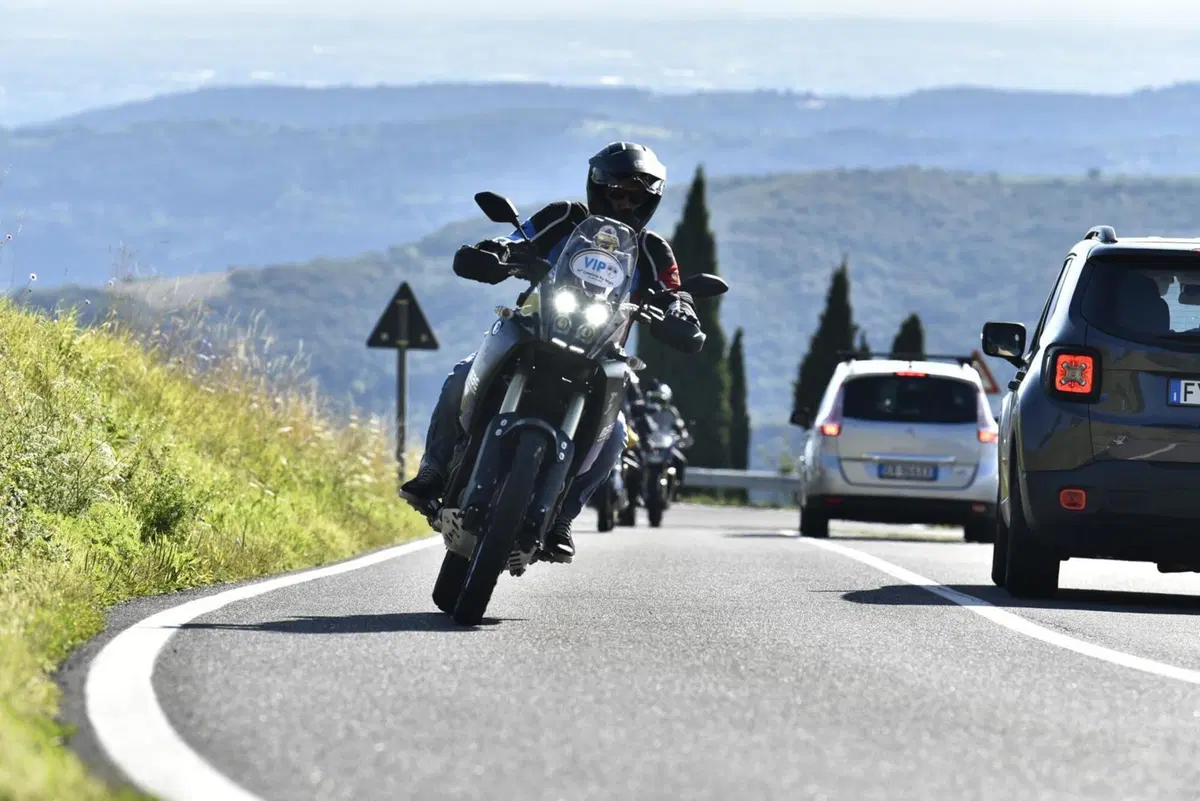 Debutto in moto a 13 anni con l'Africa Twin al Lessinia by Night (10)