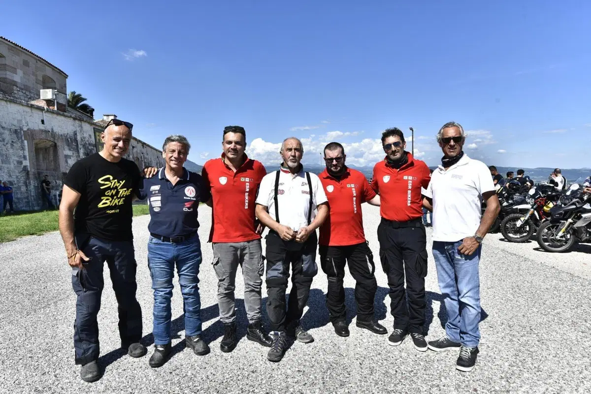 Debutto in moto a 13 anni con l'Africa Twin al Lessinia by Night
