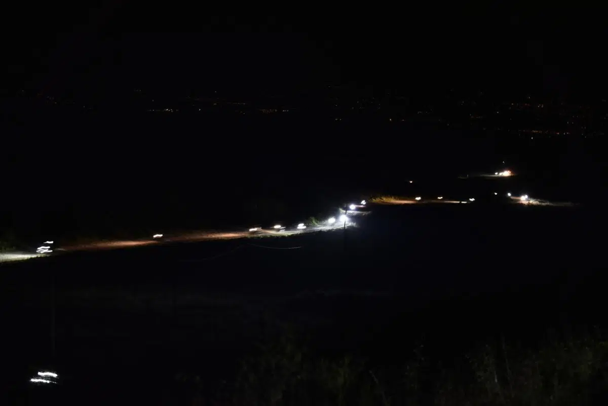 Debutto in moto a 13 anni con l'Africa Twin al Lessinia by Night (12)