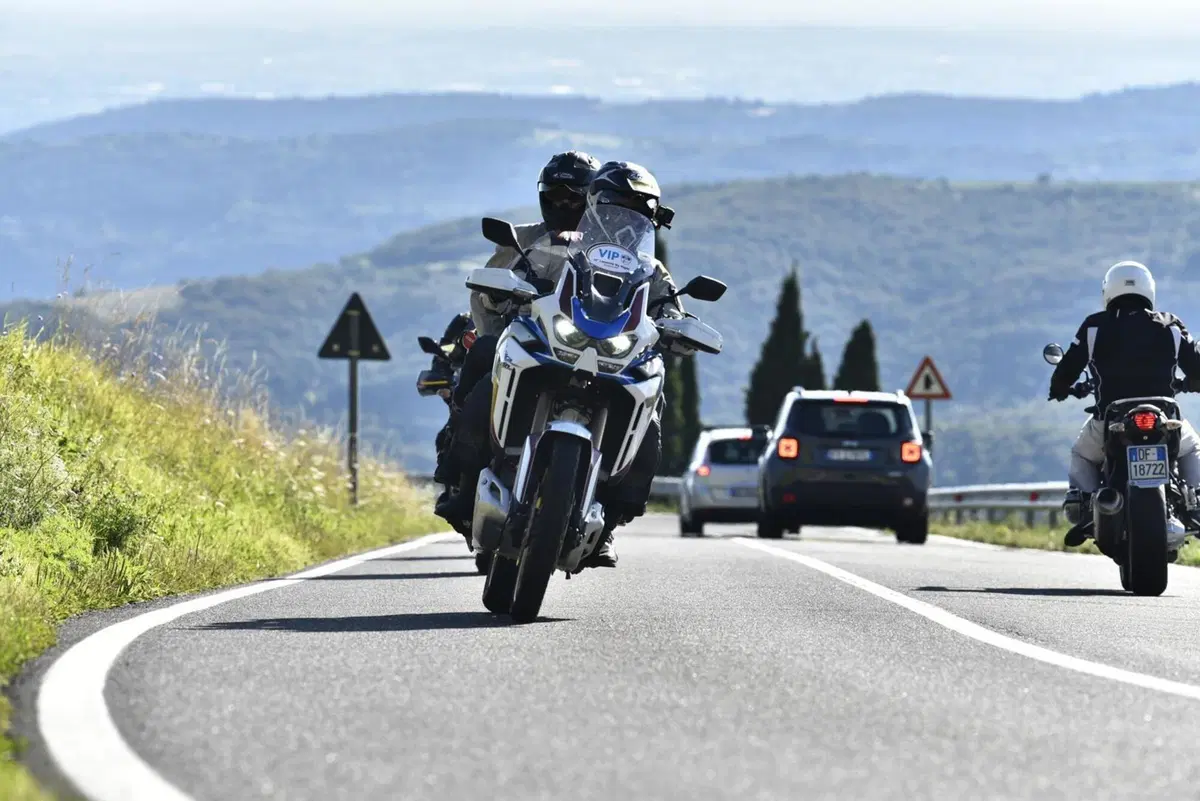 Debutto in moto a 13 anni con l'Africa Twin al Lessinia by Night (5)