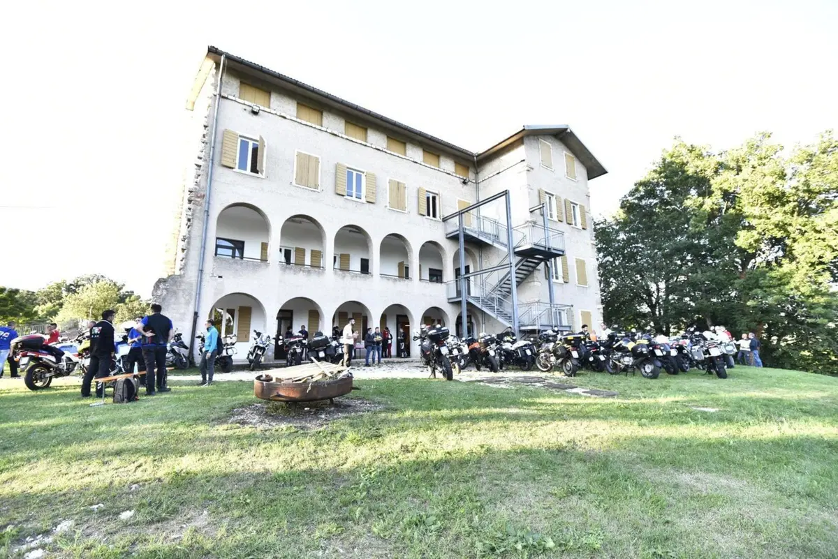 Debutto in moto a 13 anni con l'Africa Twin al Lessinia by Night (15)