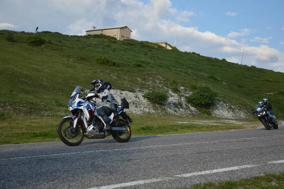Debutto in moto a 13 anni con l'Africa Twin al Lessinia by Night (4)