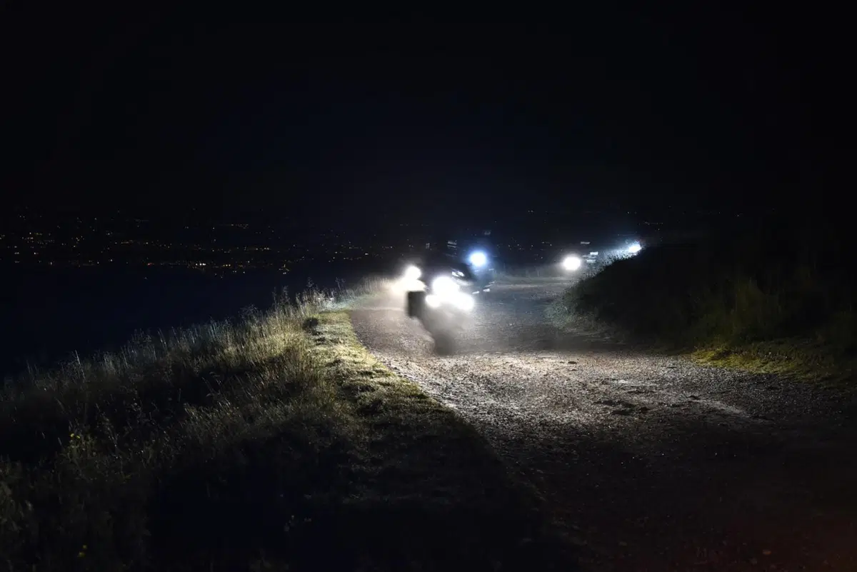 Debutto in moto a 13 anni con l'Africa Twin al Lessinia by Night (22)