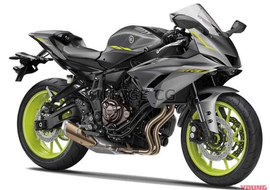 Yamaha YZF-R7: e se la media fosse su base MT-07?