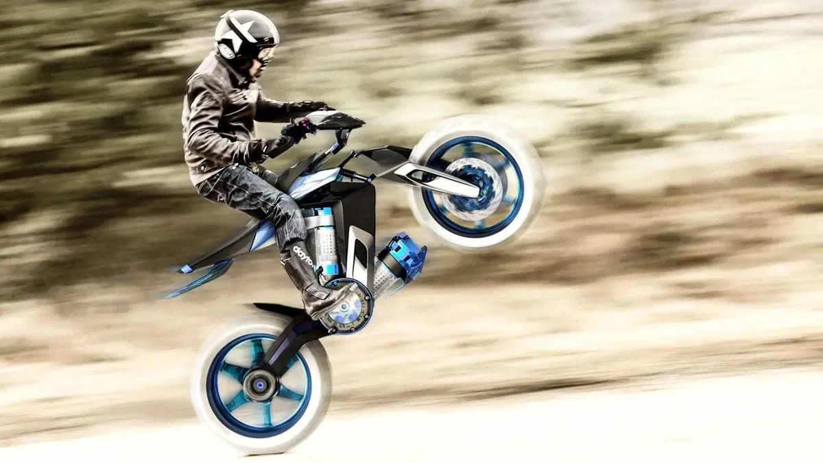 Yamaha XT 500 2025. Concept con motore ad acqua (9)