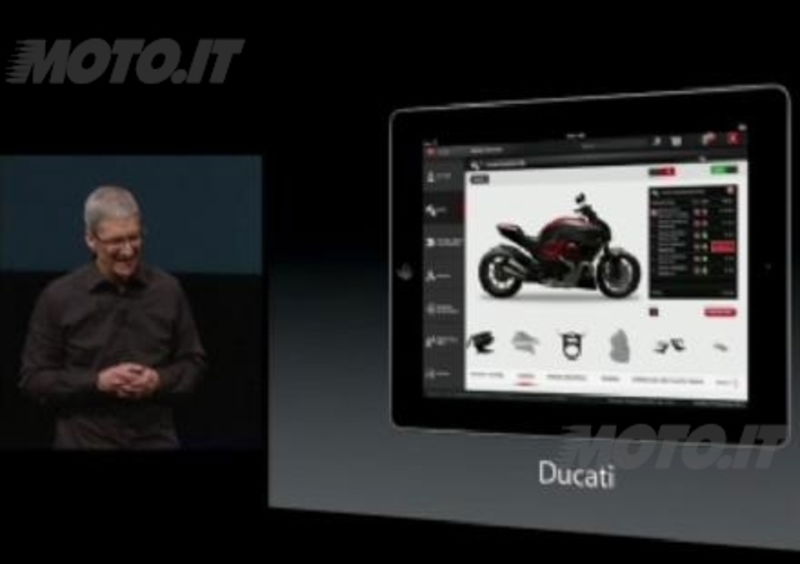 Al Keynote Apple presenta l&#039;iPhone 5 e... Ducati?!