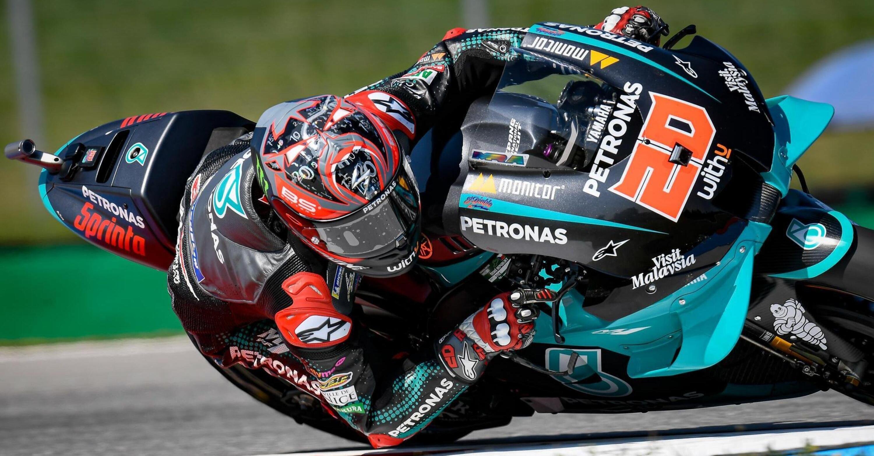 MotoGP Brno, FP2: Quartararo il pi&ugrave; veloce