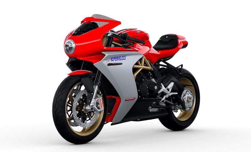 MV Agusta Superveloce 800 Superveloce 800 Ago Red/Silver (2020)