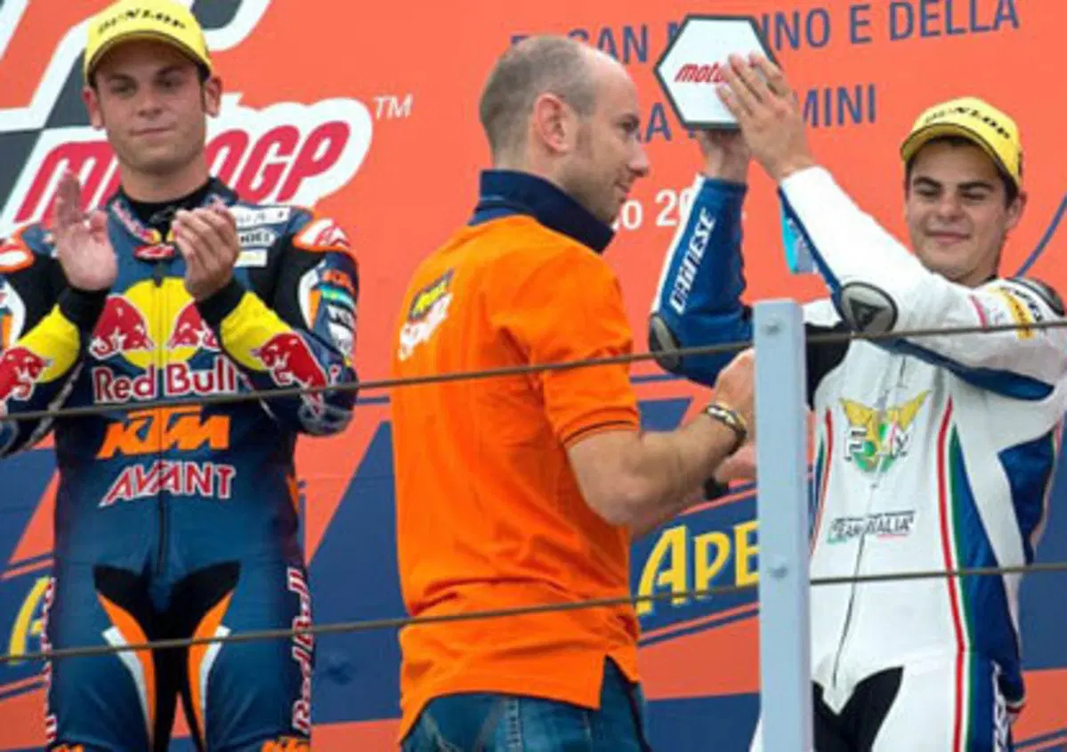 Romano Fenati: "Andr&ograve; in Moto2 dopo aver vinto il titolo"