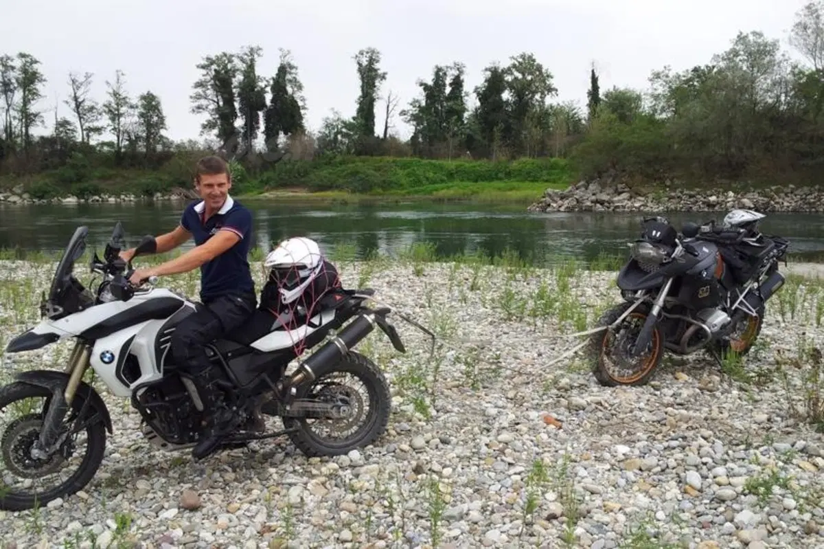 BMW GS, unstoppable. O quasi!