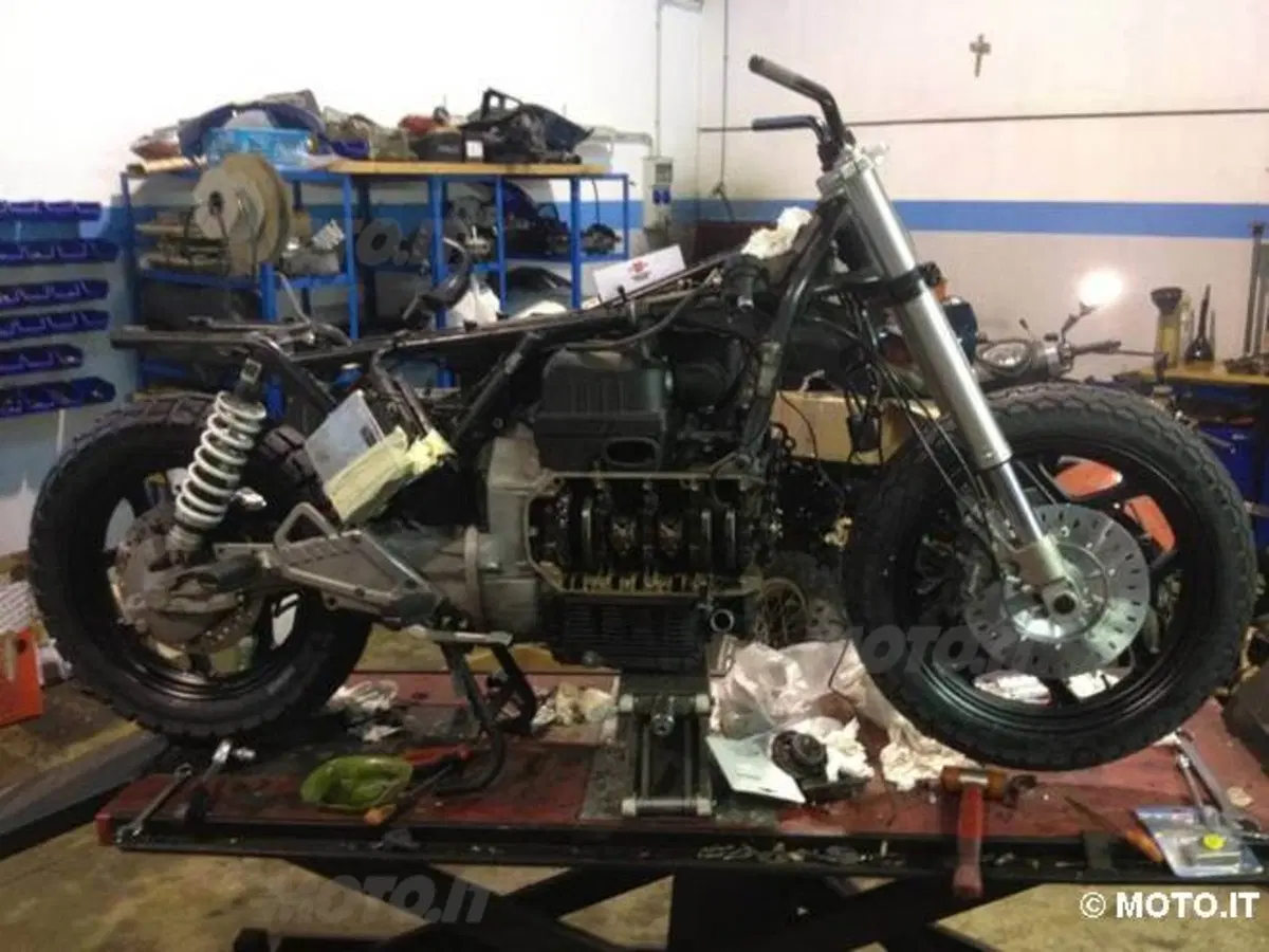 Le strane di Moto.it: BMW K100 Dirt Tracker (5)