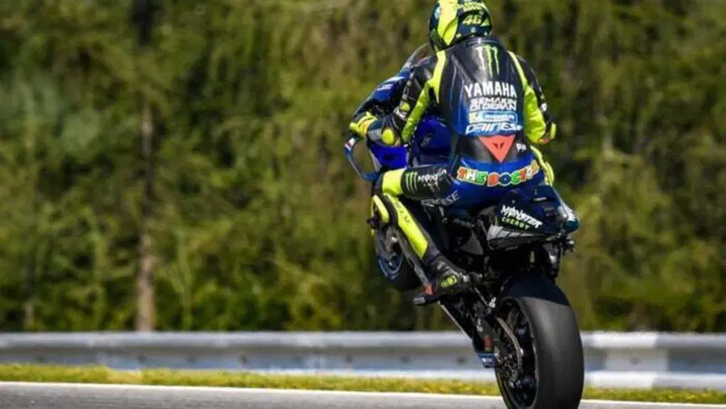 MotoGP a Portimao, Valentino Rossi: "Un circuito incredibile"