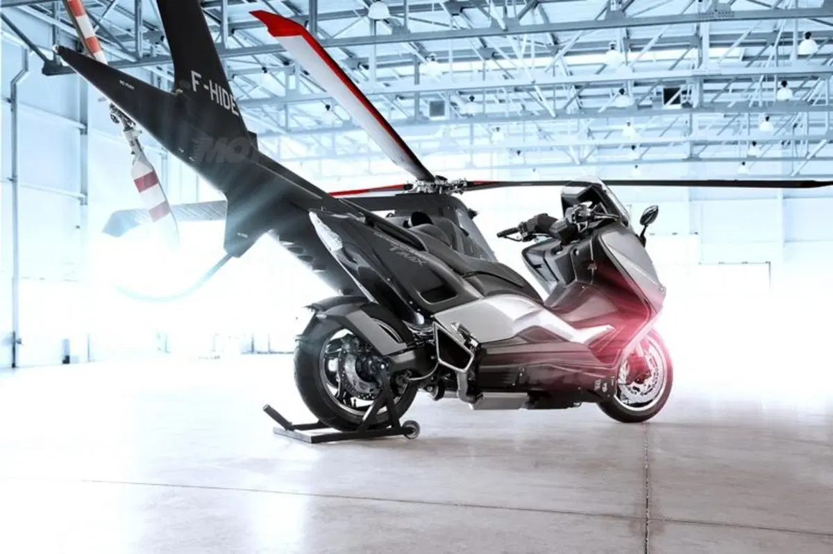 Yamaha TMAX Hyper Modified: un compressore per superare i 200km/h! (2)