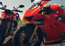 Il duello Ducati è già virale: Panigale V4R vs Streetfighter V4S. Chi la spunta? [VIDEO]