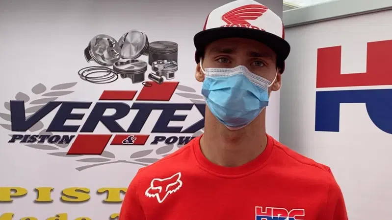 MX 2020. Gajser: "Un GP difficile, troppi errori"