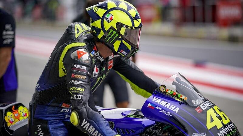 MotoGP 2020. Valentino Rossi: &ldquo;Problemi in frenata&rdquo;