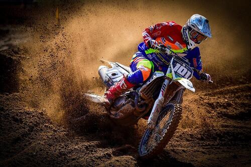 MX 2020. GP di Kegums, Guadagnini 3° nella EMX250  (2)