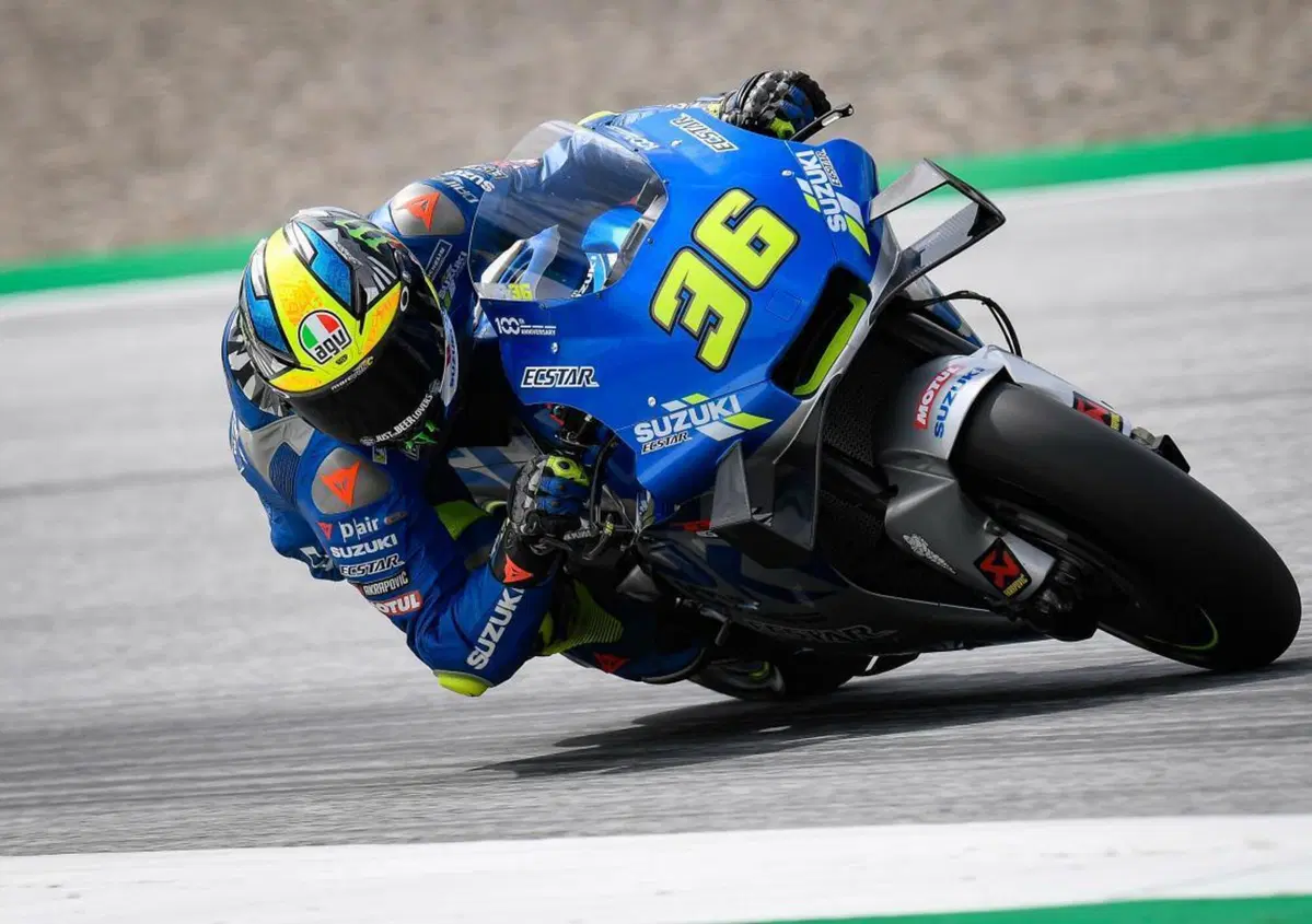 MotoGP 2020. Mir si aggiudica il warm up del GP d'Austria