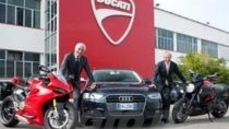 Ducati, arriva una flotta di Audi A4 Avant