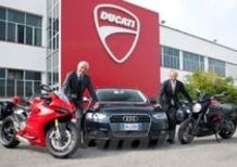 Ducati, arriva una flotta di Audi A4 Avant