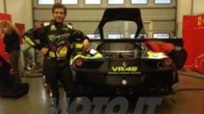 Rossi: al N&uuml;rburgring con la Ferrari 458 per il Blancpain Endurance Series