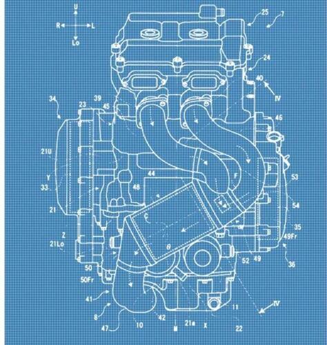 Suzuki: il brevetto di un nuovo motore bicilindrico parallelo (3)