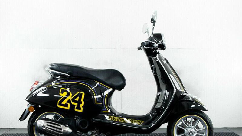 Vespa Kobe Bryant all&#039;asta per beneficenza