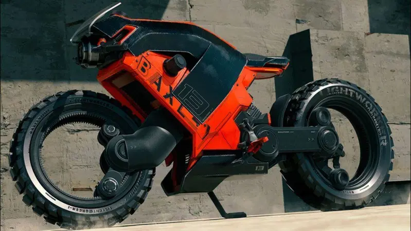 Baxley Moto: elettrica e... senza mozzo!