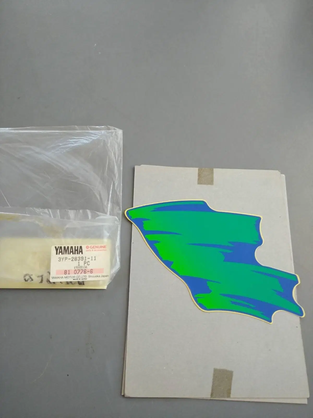 ADESIVO CUPOLINO BLU YAMAH XT600 3TB/3YP Yamaha