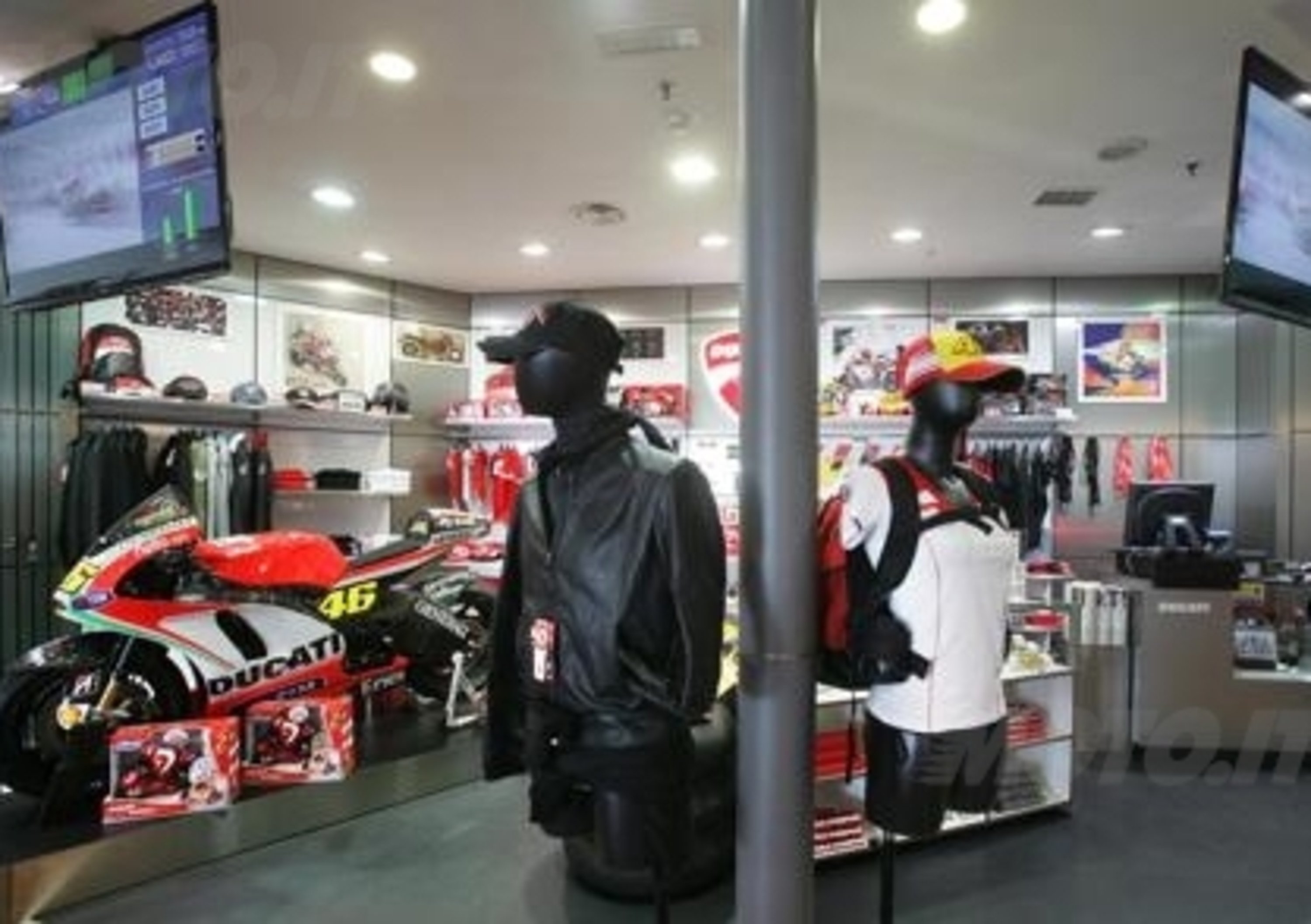 Nuovo Ducati Shop all&#039;aereoporto Marco Polo di Venezia