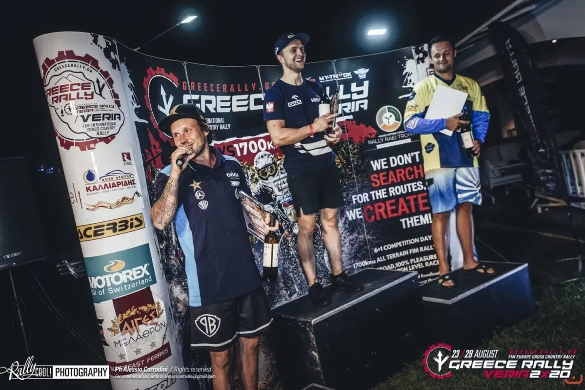 Greece Rally 2X20. Vittoria di Maciek Giemza (Husqvarna) (3)