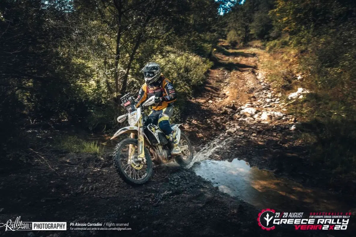 Greece Rally 2X20. Vittoria di Maciek Giemza (Husqvarna) (4)