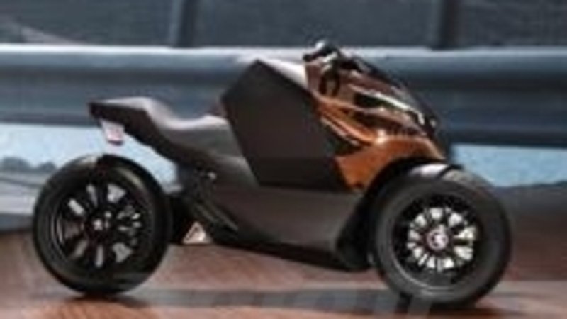Peugeot supertrike Onyx Concept Scooter al salone di Parigi