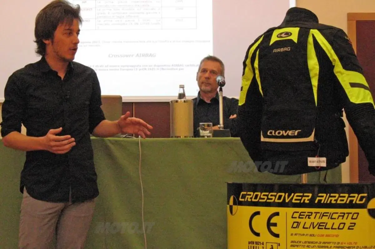 Clover Collezione 2013: debutta Crossover, la giacca con airbag