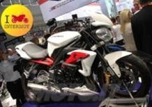 Intermot 2012: Le nuove Triumph Street Triple e Street Triple R