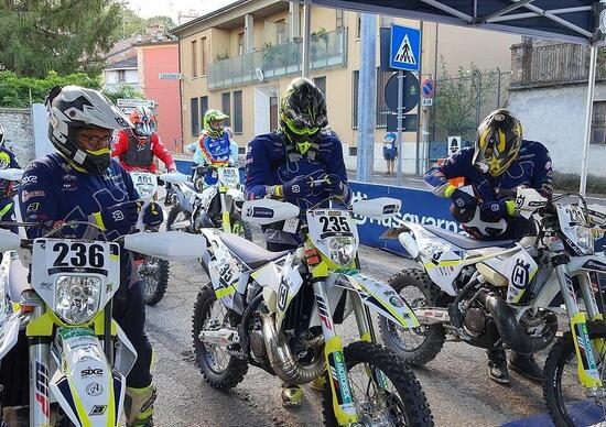 Trofeo Enduro Husqvarna: 150 piloti al via della 2ª tappa. Dodi, Gioia e Rovero ancora protagonisti