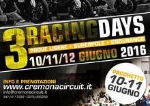 Un weekend di prove libere e musica al Cremona Circuit