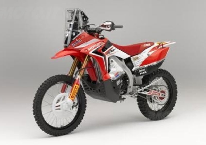 Intermot 2012: Honda svela la CRF450 Rally per la Dakar 2013