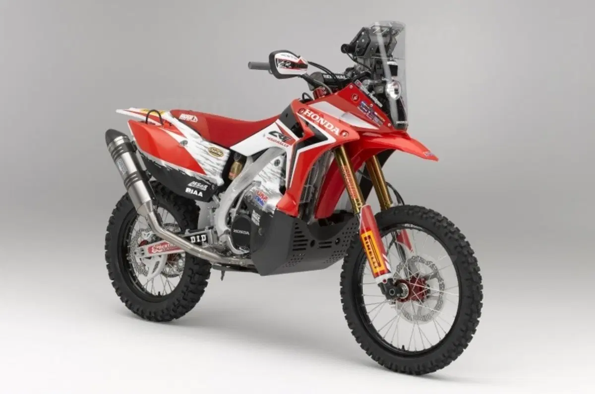 Intermot 2012: Honda svela la CRF450 Rally per la Dakar 2013