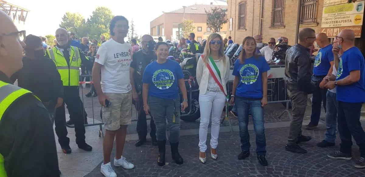 Invasione di Yamaha Tracer nella cittadina del Sic per inaugurare la settimana del Gran Premio