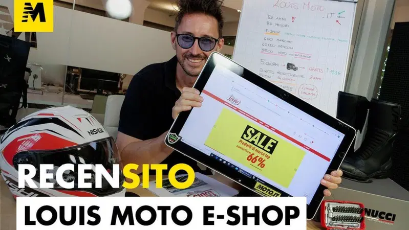 Louis Moto Shop. Abbiamo provato la navigazione, valutato l'offerta e analizzato i servizi