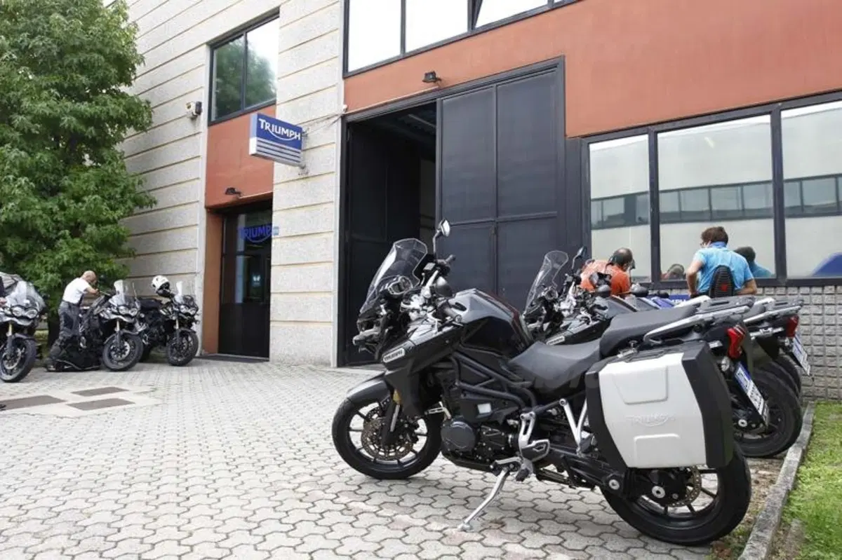 Nuova Triumph Tiger Explorer: sulle Dolomiti con la maxi di Hinckley (4)