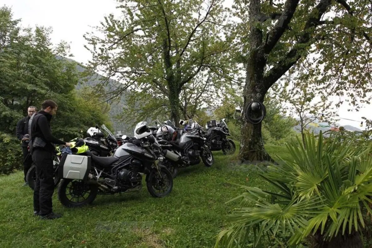 Nuova Triumph Tiger Explorer: sulle Dolomiti con la maxi di Hinckley (12)