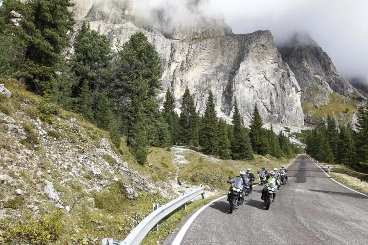 Nuova Triumph Tiger Explorer: sulle Dolomiti con la maxi di Hinckley (20)