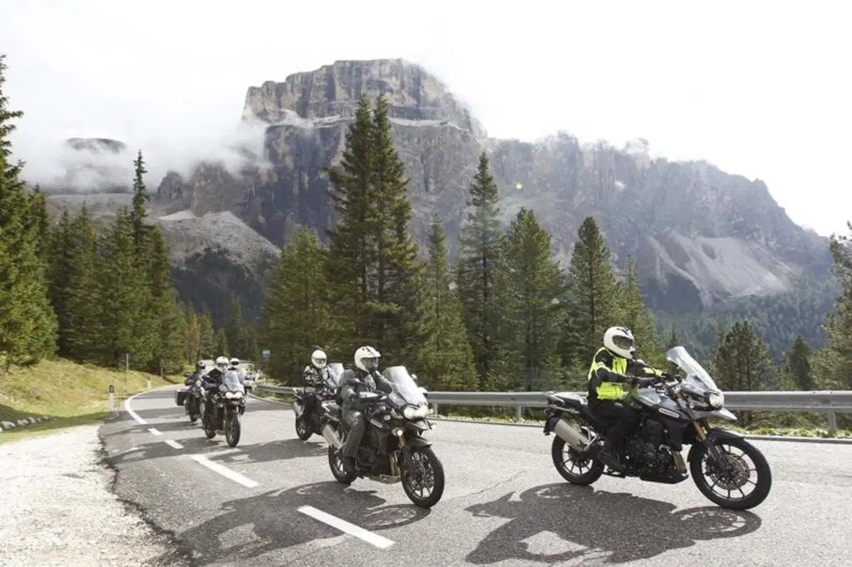 Nuova Triumph Tiger Explorer: sulle Dolomiti con la maxi di Hinckley (22)