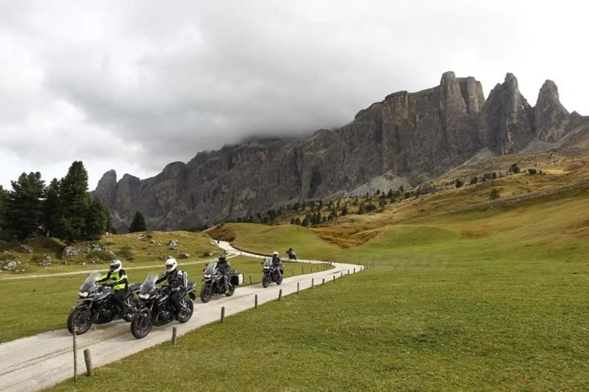 Nuova Triumph Tiger Explorer: sulle Dolomiti con la maxi di Hinckley (23)