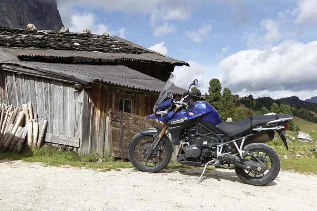 Nuova Triumph Tiger Explorer: sulle Dolomiti con la maxi di Hinckley (24)