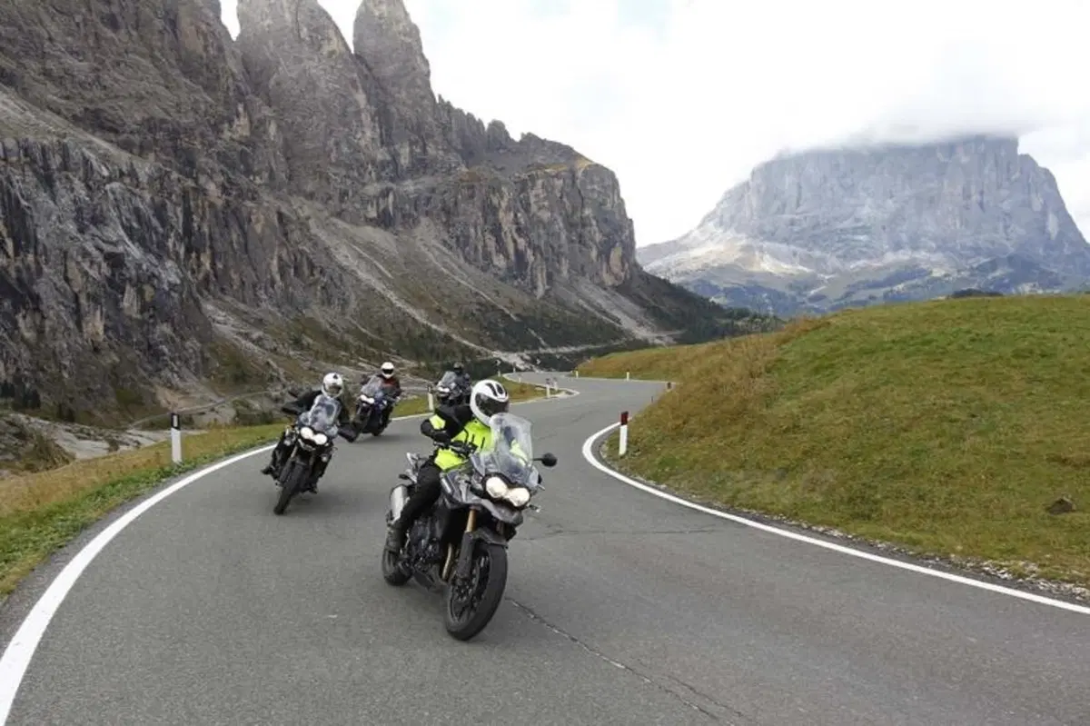 Nuova Triumph Tiger Explorer: sulle Dolomiti con la maxi di Hinckley (29)