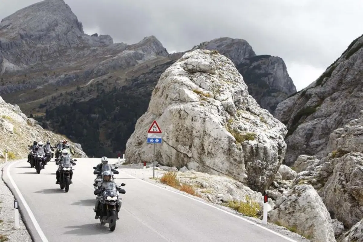Nuova Triumph Tiger Explorer: sulle Dolomiti con la maxi di Hinckley (30)